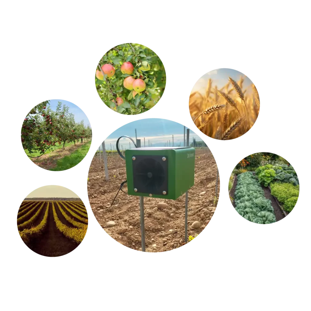 matériels pour la sécurisation des champs contre les rongeurs ou le gibier